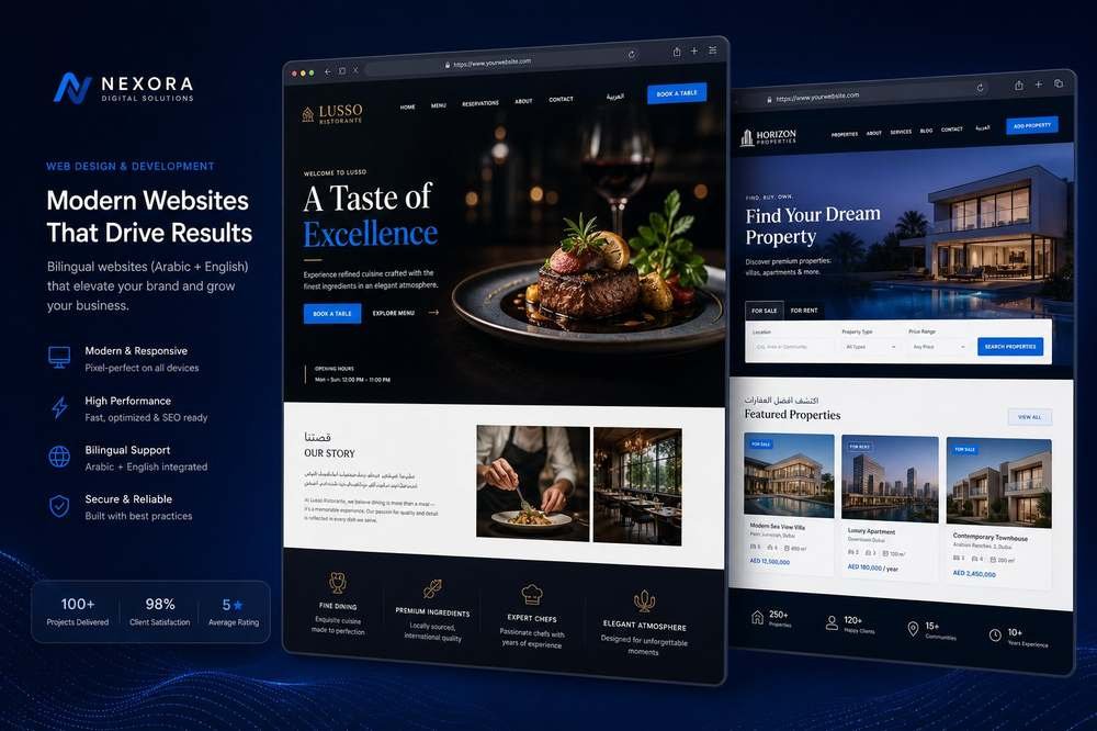 نيكسوس للتقنية — التقنية والبرمجيات وخدمات تقنية المعلومات website template